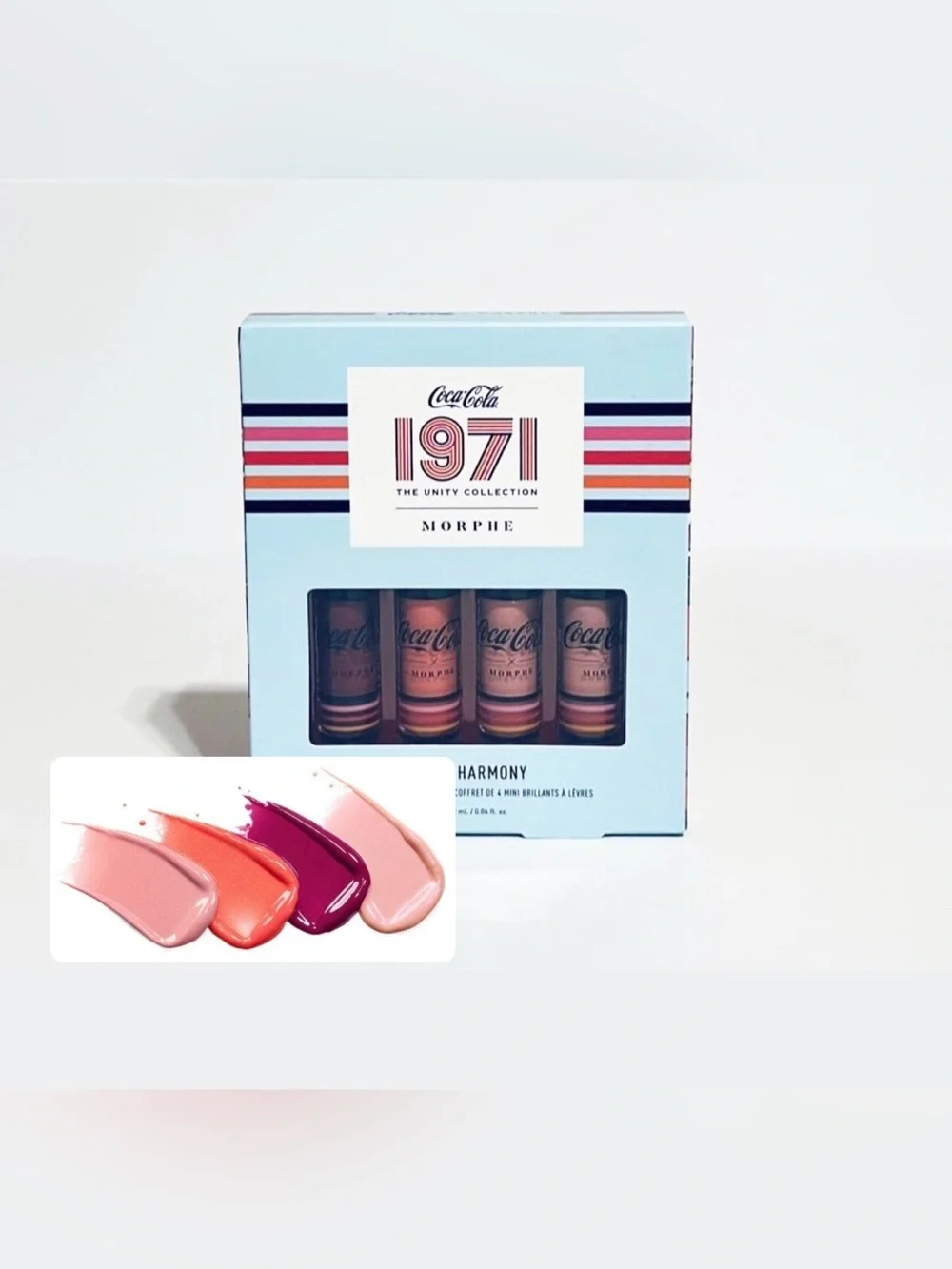 Coca-Cola X Morphe Lip Harmony 4pc Collection